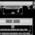 APZ116 Wall Low | Podlahový žľab s okrajom pre plný rošt a s pevným límcom ku stene | 650