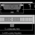 Komplet liniový podlahový žlab | 650 | line