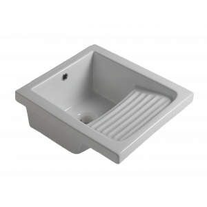 Kitchen sink ARNO 45 C | 455 x 515 x 260 | white