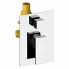 Concealed module CUBE lever, two-way | chrom