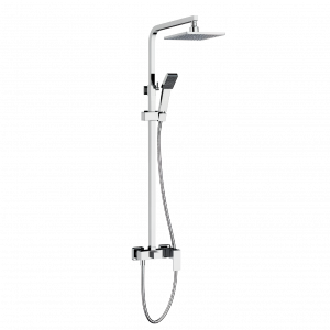 Shower set CUBE lever faucet | chrome