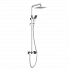 Shower set CUBE lever faucet | chrome