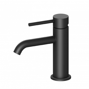 Wash basin faucets Circulo | upright faucet fixtures | low | black mattte