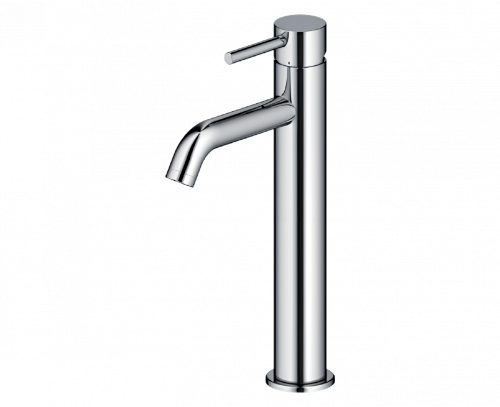 Wash basin faucets Circulo | upright faucet fixtures | high | chrome polished