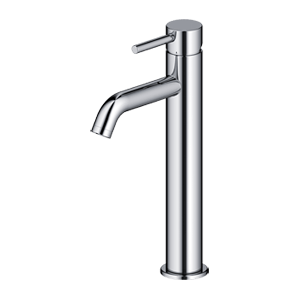 Wash basin faucets Circulo | upright faucet fixtures | high | chrome polished