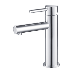 Wash basin faucets Circulo | upright faucet fixtures | low | chrome polished