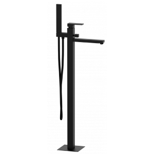 Bath faucet Absolute lever mixer, free-standing | black mattte