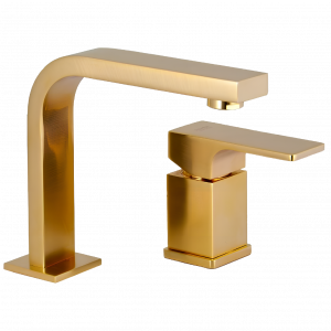 AU | Sink faucet Absolute single lever, dual element mixer | gold mattte