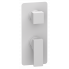 Concealed module ABSOLUTE two - way lever upper part | white mattte