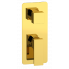 Concealed module ABSOLUTE upper part lever three - way | gold gloss