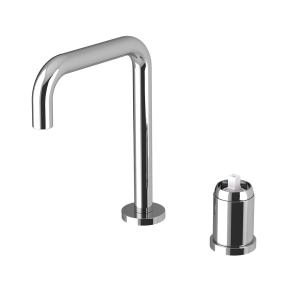 Sink faucet 5th AVENUE | single lever, dual element mixer | gold gloss