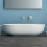 Countertop washbasin T-EDGE | 540x360x160 mm | Pearl mattte