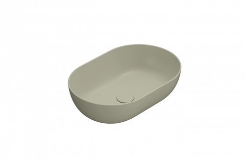 Countertop washbasin T-EDGE | 540x360x160 mm | Cashmere mattte