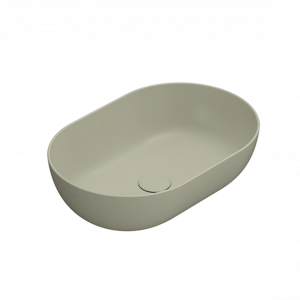 Countertop washbasin T-EDGE | 540x360x160 mm | Cashmere mattte