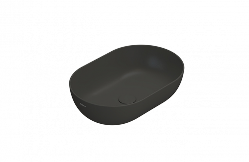 Countertop washbasin T-EDGE | 600x400x160 mm | Anthracite mattte