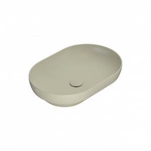 Washbasin T-EDGE | 600x410x140 mm | Cashmere mattte