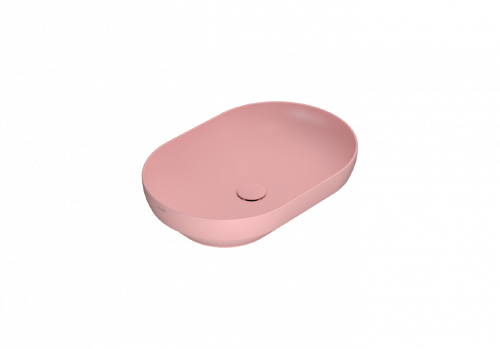 Washbasin T-EDGE | 600x410x140 mm | Pink mattte