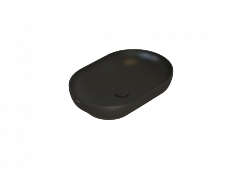 Washbasin T-EDGE | 600x410x140 mm | Anthracite mattte