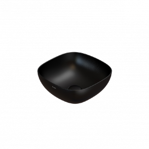 Washbasin T-EDGE | 380 x 380 x 160 | Black mattte