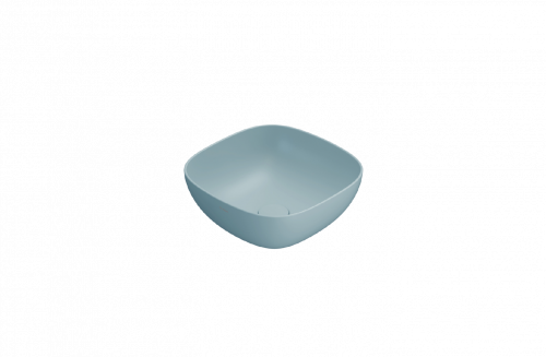 Washbasin T-EDGE | 380 x 380 x 160 | Blue mattte