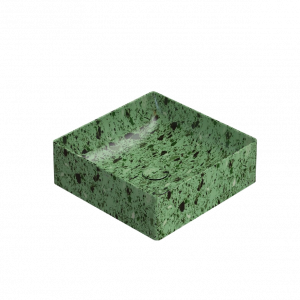 Washbasin T-EDGE | 420x420x140 | Green grit mattte