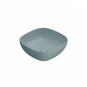 Washbasin T-EDGE | 420 x 420 x 160 | Blue mattte