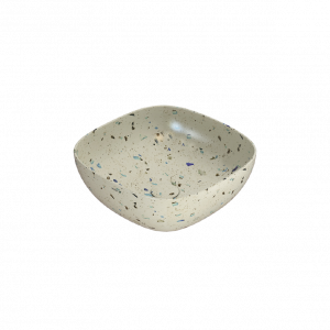 Washbasin T-EDGE | 420 x 420 x 160 | Beige grit mattte