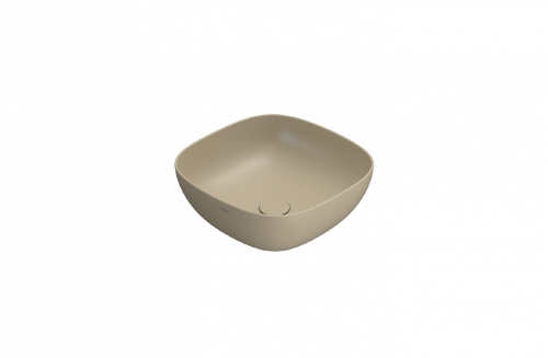 Washbasin T-EDGE | 420 x 420 x 160 | Pearl mattte