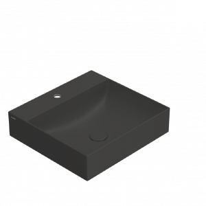 Washbasin T-EDGE | 500x470x120 | without battery hole | Anthracite mattte