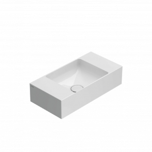 Washbasin T-EDGE | 500x250x120 | White gloss