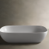 Washbasin T-EDGE | 600x380x160 mm | Light grey mattte