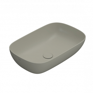 Washbasin T-EDGE | 600x380x160 mm | Cashmere mattte