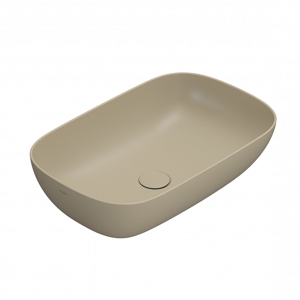 Washbasin T-EDGE | 600x380x160 mm | Pearl mattte