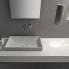 Washbasin T-EDGE | 610 x 370 x 140 | white