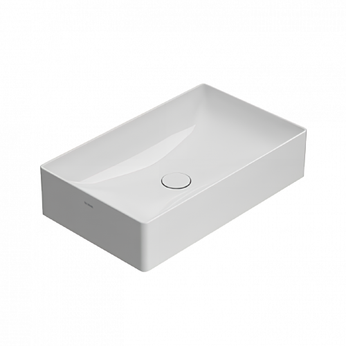 Washbasin T-EDGE | 610x370x140 mm | White gloss