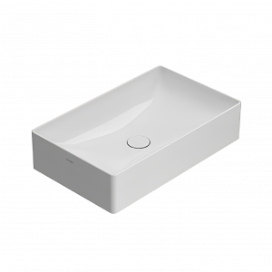 Washbasin T-EDGE | 610x370x140 mm | White gloss