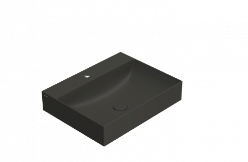 T-EDGE washbasin 600x470x120 | Anthracite mattte