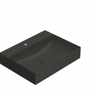 T-EDGE washbasin 600x470x120 | Anthracite mattte