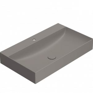 Washbasin T-EDGE | 800x470x120 | Agate mattte