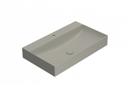 Washbasin T-EDGE | 800x470x120 | Cashmere mattte