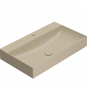 Washbasin T-EDGE | 800x470x120 | Pearl mattte