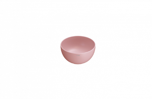 Vessel sink | T_EDGE | 300x300x160 mm | Pink mattte