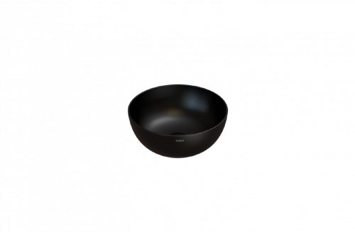 Vessel sink | T_EDGE | 370x370x160 mm | Black mattte