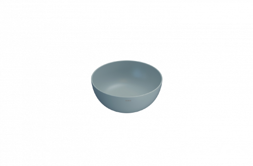 Vessel sink | T_EDGE | 370x370x160 mm | Blue mattte