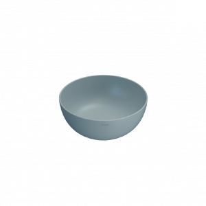 Vessel sink | T_EDGE | 370x370x160 mm | Blue mattte