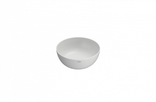 Vessel sink | T_EDGE | 370x370x160 mm | White mattte