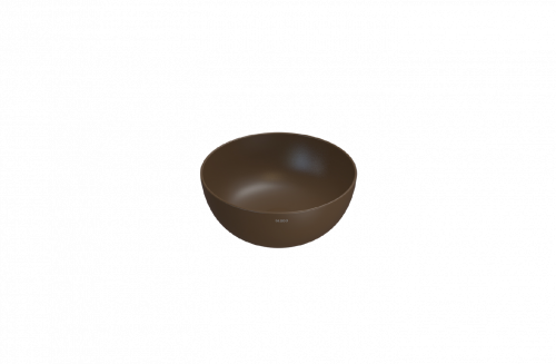 Vessel sink | T_EDGE | 370x370x160 mm | Chestnut mattte