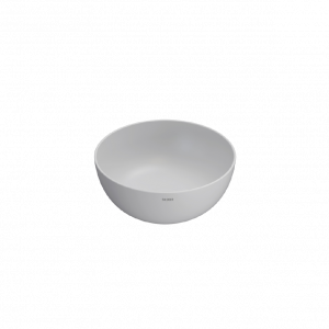 Vessel sink | T_EDGE | 370x370x160 mm | Light grey mattte