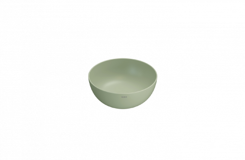 Vessel sink | T_EDGE | 370x370x160 mm | Lime mattte