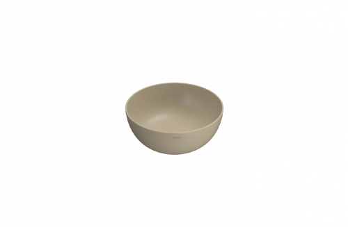 Vessel sink | T_EDGE | 370x370x160 mm | Pearl mattte